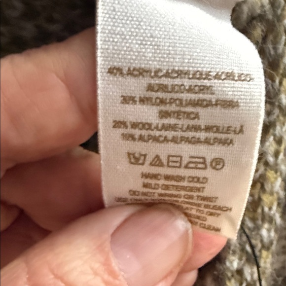 Free People Wool/Alpaca Blend Knit Oversized Cardigan Coat - Picture 4 of 4